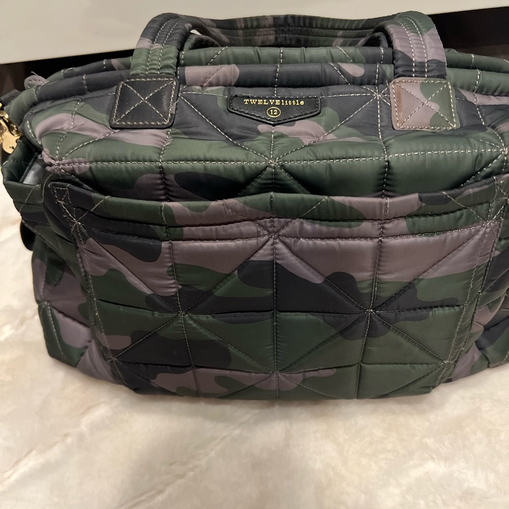 Diaper bag camouflage print